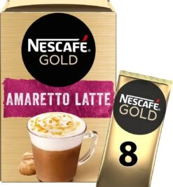 Nescafé Gold Amaretto Latte Oploskoffie - 6 Doosjes à 8 Zakjes -Koffiehuis 1111x1200 6