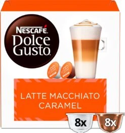 Nescafé Dolce Gusto Caramel Macchiato Capsules - 48 Koffiecups -Koffiehuis 1122x1200 2