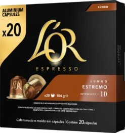 L'OR Lungo Estremo (10) - 10 X 20 Koffiecups -Koffiehuis 1128x1200 3