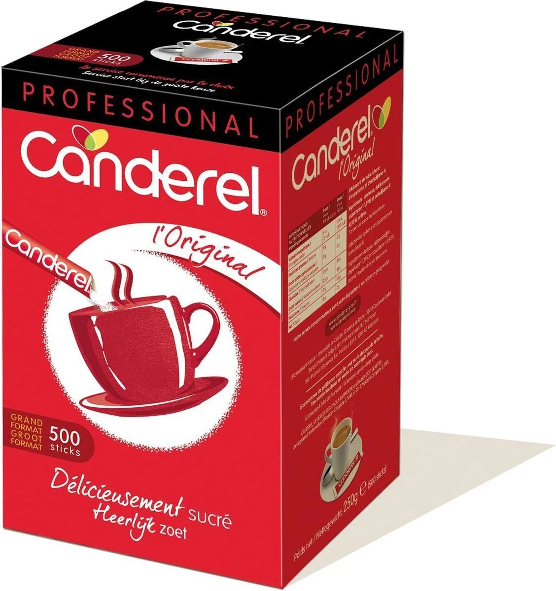 Zoetstofsticks Canderel 0 - 5gram 500 Stuks 5 Zoetstofsticks Canderel 0 - 5gram 500 Stuks - Afbeelding 3