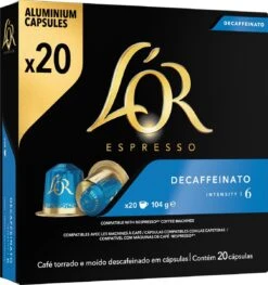 L'OR Espresso Decaffeinato (6) - 10 X 20 Koffiecups -Koffiehuis 1129x1200 4