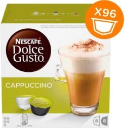Nescafé Dolce Gusto Cappuccino - 6 X 16 Capsules 8 Nescafé Dolce Gusto Cappuccino - 6 X 16 Capsules -Koffiehuis 1171x1200 1