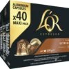 L'OR Lungo Estremo Koffiecups - Intensiteit 10/12 - 4 X 40 Capsules -Koffiehuis 1200x1020 1