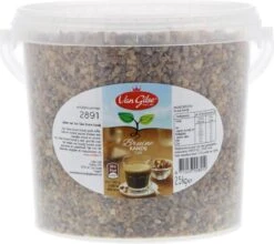 Bruine Kandij Fijn Bruine Suiker Van Gilse Grote Emmer 2,5 Kilo