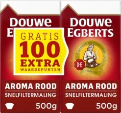 Douwe Egberts Aroma Rood Filterkoffie - Dubbelpak 6 X 1000 Gram -Koffiehuis 1200x1121