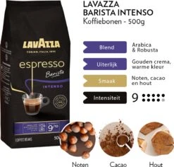 Lavazza Espresso Barista Intenso Koffiebonen - 500 Gram X4 -Koffiehuis 1200x1148
