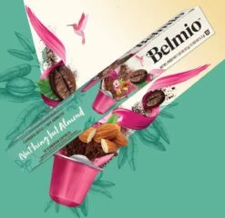 Belmio Koffiecups - NUTHING BUT ALMOND Capsules Nespresso Compatible - 120 Stuks -Koffiehuis 1200x1166