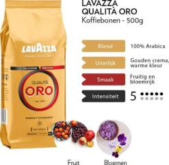 Lavazza Qualità Oro Koffiebonen 6 X 500g 12 Lavazza Qualità Oro Koffiebonen 6 X 500g -Koffiehuis 1200x1170 1