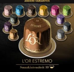 L'OR Lungo Estremo (10) - 10 X 20 Koffiecups -Koffiehuis 1200x1173 12