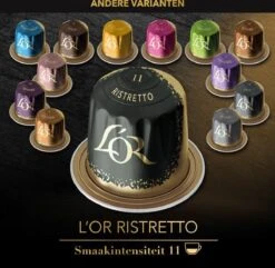 L'OR Espresso Ristretto Koffiecups - Intensiteit 11/12 - 10 X 20 Capsules -Koffiehuis 1200x1173 9