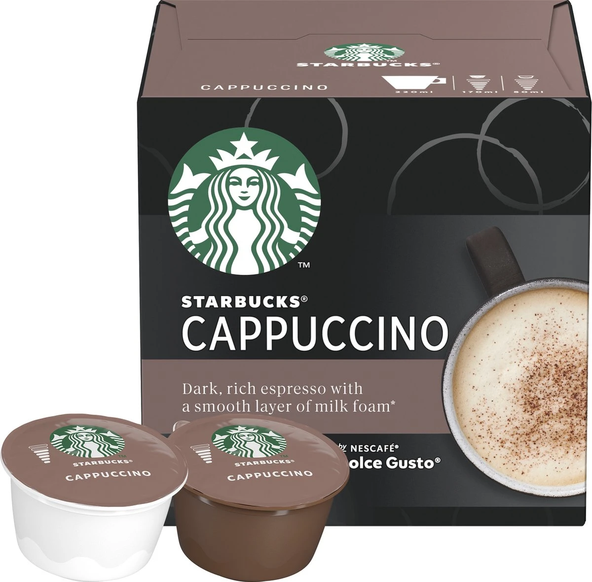 Starbucks By Dolce Gusto Cappuccino Capsules - 36 Koffiecups 5 Starbucks By Dolce Gusto Cappuccino Capsules - 36 Koffiecups - Afbeelding 3