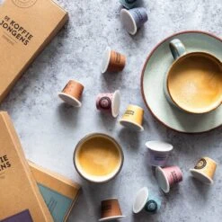 De Koffiejongens - Proefpakket - Nespresso Cups - 100% Biologisch Afbreekbaar - 6x10 Cups - Nespresso Compatible -Koffiehuis 1200x1200 11
