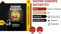 Douwe Egberts Espresso Ristretto (12) - 10 X 20 Koffiecups 13 Douwe Egberts Espresso Ristretto (12) - 10 X 20 Koffiecups -Koffiehuis 1200x681 1
