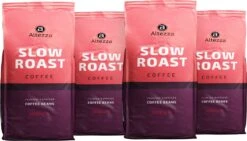 Koffiehuis 34 Altezza - Slow Roast - Koffiebonen - Espresso Koffiebonen - Ook Geschikt Voor Lungo Koffie - Arabica En Robusta - 4 X 1kg