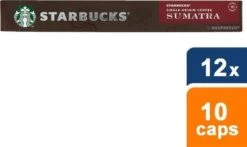 Starbucks By Nespresso Sumatra Espresso Dark Roast Capsules - 120 Koffiecups 12 Starbucks By Nespresso Sumatra Espresso Dark Roast Capsules - 120 Koffiecups -Koffiehuis 1200x714