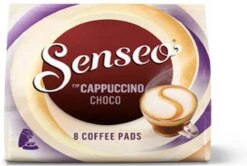 Senseo Cappuccino Choco Koffiepads - 2/9 Intensiteit - 4 X 8 Pads -Koffiehuis 1200x808