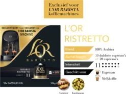 L'OR BARISTA XXL Ristretto (11) - 5 X 10 Koffiecups -Koffiehuis 1200x896