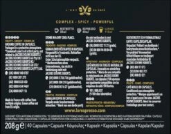 L'OR Lungo Estremo Koffiecups - Intensiteit 10/12 - 4 X 40 Capsules -Koffiehuis 1200x942 3