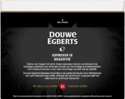 Douwe Egberts Espresso Krachtig (10) - 5 X 40 Koffiecups -Koffiehuis 1200x951