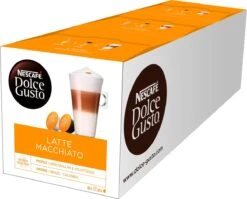 Nescafé Dolce Gusto Latte Macchiato Capsules - 48 Koffiecups 12 Nescafé Dolce Gusto Latte Macchiato Capsules - 48 Koffiecups -Koffiehuis 1200x969