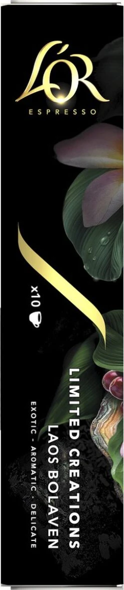 L'OR Espresso Limited Creations Laos Bolaven Koffiecups - Intensiteit 7/12 - 10 X 10 Capsules -Koffiehuis 252x1200 3