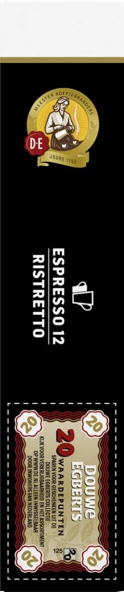 Douwe Egberts Espresso Ristretto (12) - 10 X 20 Koffiecups 15 Douwe Egberts Espresso Ristretto (12) - 10 X 20 Koffiecups -Koffiehuis 253x1200 7