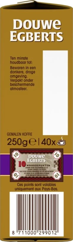 Douwe Egberts Excellent - Filterkoffie - 12 X 250 Gram -Koffiehuis 363x1200