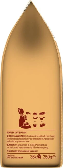 Senseo Gold Koffiepads - 5/9 Intensiteit - 10 X 36 Pads -Koffiehuis 454x1200