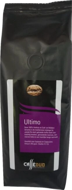 Proefpakket Koffiebonen - Caffè Duo - 5 X 250 Gram - Inclusief 100% Arabica Melanges -Koffiehuis 457x1200