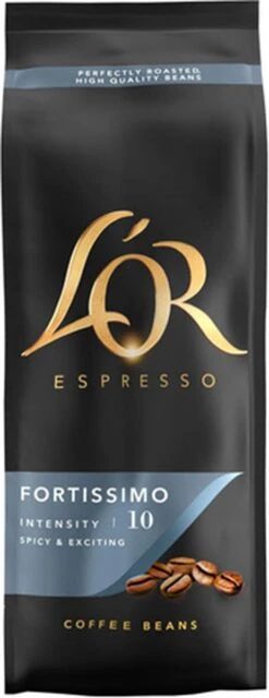 L'OR Espresso Fortissimo Koffiebonen (10) - 4 X 500 Gram 25 L'OR Espresso Fortissimo Koffiebonen (10) - 4 X 500 Gram -Koffiehuis 463x1200