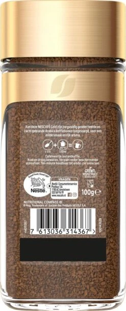 Nescafé Gold Decafé Oploskoffie - 6 Potten à 100 Gram 10 Nescafé Gold Decafé Oploskoffie - 6 Potten à 100 Gram -Koffiehuis 488x1200