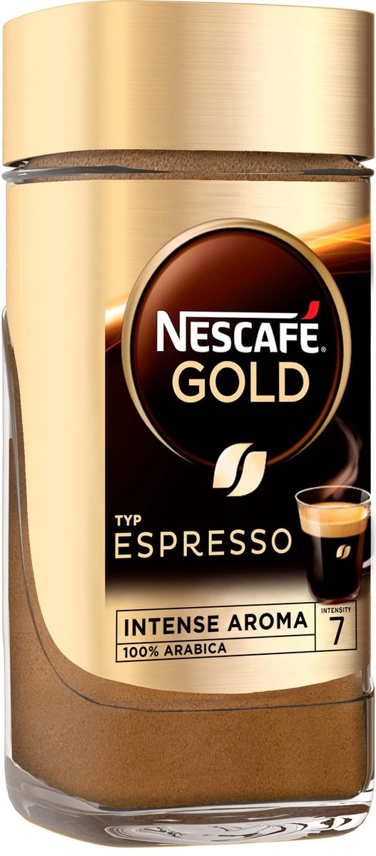 Nescafé Gold Espresso Oploskoffie - 6 Potten à 100 Gram 7 Nescafé Gold Espresso Oploskoffie - 6 Potten à 100 Gram - Afbeelding 5