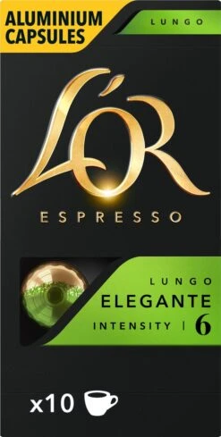 L'OR Lungo Elegante Koffiecups - Intensiteit 6/12 - 10 X 10 Capsules 21 L'OR Lungo Elegante Koffiecups - Intensiteit 6/12 - 10 X 10 Capsules -Koffiehuis 606x1200 1