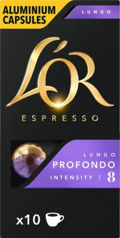 L'OR Lungo Profondo Koffiecups - Intensiteit 8/12 - 10 X 10 Capsules 22 L'OR Lungo Profondo Koffiecups - Intensiteit 8/12 - 10 X 10 Capsules -Koffiehuis 607x1200 11