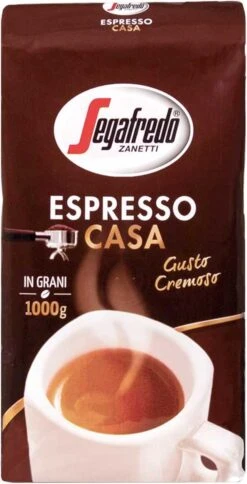 Segafredo Espresso Casa Koffiebonen - 1 Kg -Koffiehuis 613x1200