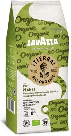 Lavazza Tierra For Planet Biologische Koffiebonen - 500 Gram X4 -Koffiehuis 630x1200