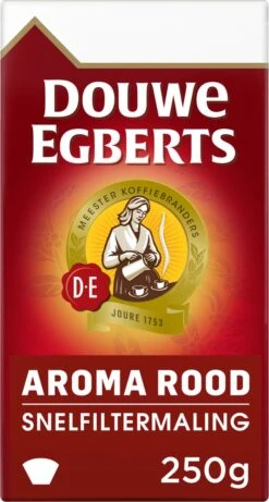 Douwe Egberts Aroma Rood Filterkoffie - 24 X 250 Gram -Koffiehuis 643x1200 4