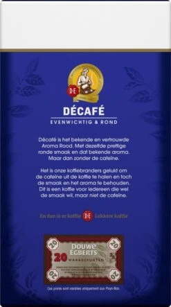Douwe Egberts Decafé Filterkoffie - 6 X 500 Gram 13 Douwe Egberts Decafé Filterkoffie - 6 X 500 Gram -Koffiehuis 669x1200 6