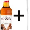 Monin Caramel Karamel 70cl Koffiesiroop Met 1x Monin Pompje -Koffiehuis 719x1200