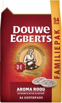 Douwe Egberts Aroma Rood Koffiepads - 4 X 54 Pads -Koffiehuis 726x1200 1
