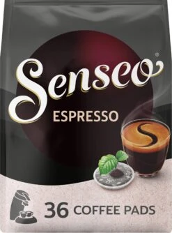 Senseo Espresso Koffiepads - 9/9 Intensiteit - 10 X 36 Pads -Koffiehuis 887x1200