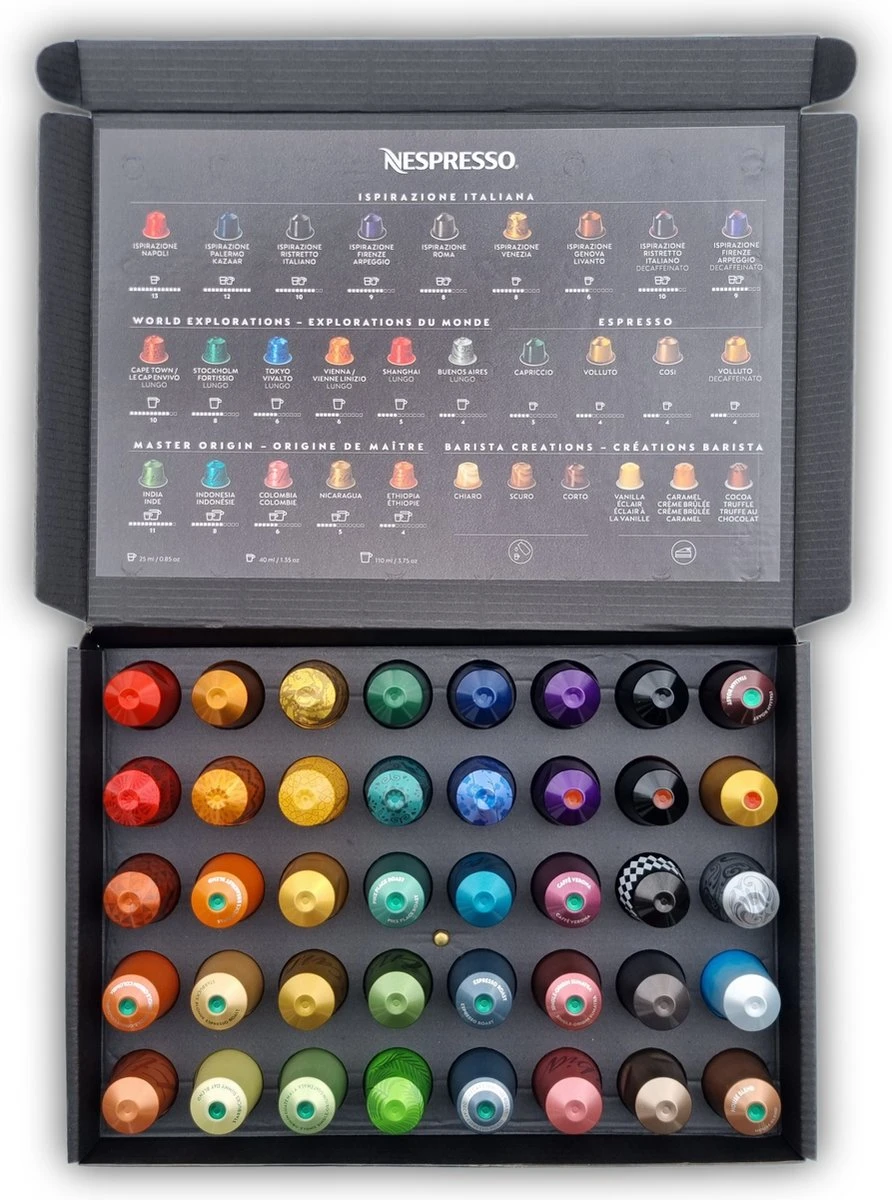 Koffie Proeverij Pakket Groot 40 Stuks Verschillende Smaken Met Mystery Card 'Get Well Soon' Met Persoonlijke (video) Boodschap | Verjaardag | Sinterklaas | Kerstpakket | Vaderdag | Moederdag | Jubileum | Valentijnsdag 9 Koffie Proeverij Pakket Groot 40 Stuks Verschillende Smaken Met Mystery Card 'Get Well Soon' Met Persoonlijke (video) Boodschap | Verjaardag | Sinterklaas | Kerstpakket | Vaderdag | Moederdag | Jubileum | Valentijnsdag - Afbeelding 7