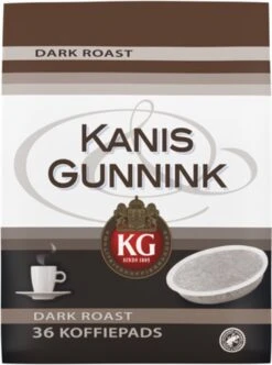 Kanis & Gunnink Dark Roast Koffiepads - 10 X 36 Pads 11 Kanis & Gunnink Dark Roast Koffiepads - 10 X 36 Pads -Koffiehuis 894x1200 1
