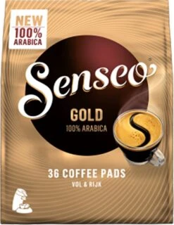 Senseo Gold Koffiepads - 5/9 Intensiteit - 10 X 36 Pads -Koffiehuis 925x1200