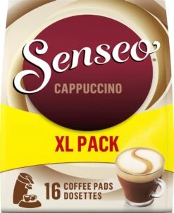 Senseo Cappuccino Koffiepads - 2/9 Intensiteit - 4 X 16 Pads - Voordeelverpakking -Koffiehuis 981x1200 1