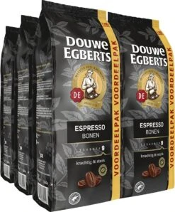 Nieuwe Producten 17 Douwe Egberts Espresso Koffiebonen - 4 X 1000 Gram - Extra Grote Verpakking