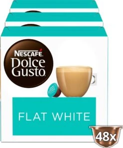 Nescafé Dolce Gusto Flat White Capsules - 48 Koffiecups 6 Nescafé Dolce Gusto Flat White Capsules - 48 Koffiecups -Koffiehuis 995x1200 5